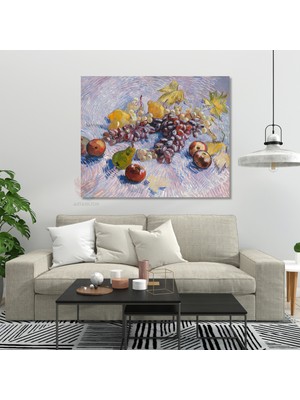 Kanvas Tablo Van Gogh Tablosu Ev Ofis Dekoru Van-Gogh-61 Klasik Duvar Tablosu