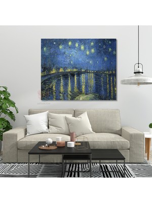 Kanvas Tablo Van Gogh Tablosu Ev Ofis Dekoru Van-Gogh-17 Klasik Duvar Tablosu