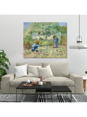 Kanvas Tablo Van Gogh Tablosu Ev Ofis Dekoru Van-Gogh-50 Klasik Duvar Tablosu