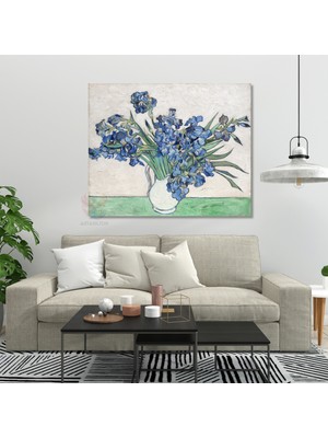 Kanvas Tablo Van Gogh Tablosu Ev Ofis Dekoru Van-Gogh-52 Klasik Duvar Tablosu