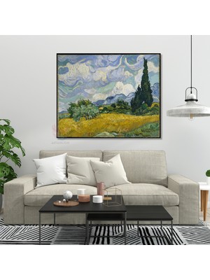 Kanvas Tablo Van Gogh Tablosu Ev Ofis Dekoru VAN-GOGH-159 Klasik Duvar Tablosu