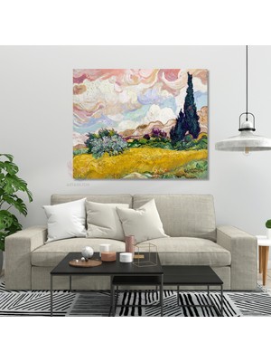 Kanvas Tablo Van Gogh Tablosu Ev Ofis Dekoru Van-Gogh-80 Klasik Duvar Tablosu