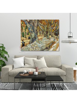 Kanvas Tablo Van Gogh Tablosu Ev Ofis Dekoru Van-Gogh-72 Klasik Duvar Tablosu