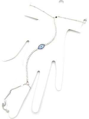 Taşlı Nazar Şahmeran - Gümüş