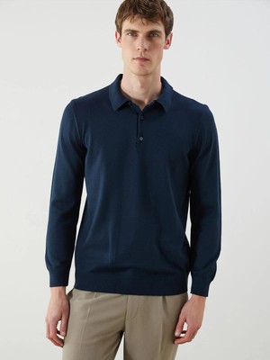 Southblue  Polo Yaka Erkek Triko Kazak  (W5)