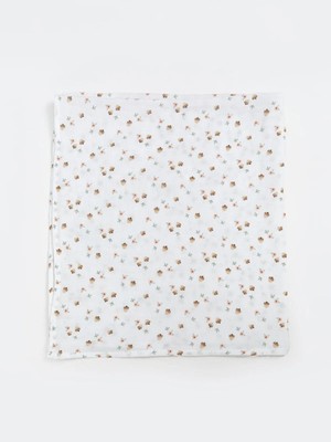 Lcw Baby  Baskılı Kız Bebek Müslin Örtü 90X100 cm  (W5)