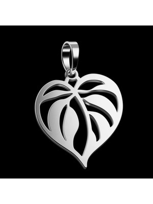 TabiTela 925 Ayar gümüş kolye yaprak SM7292