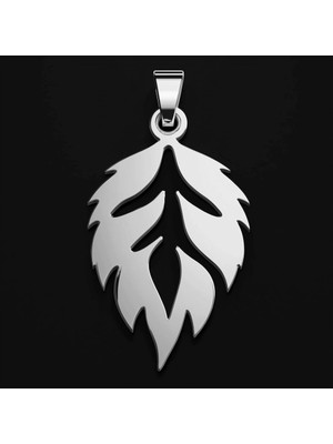 TabiTela 925 Ayar gümüş kolye yaprak SM7302