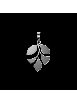 TabiTela 925 Ayar gümüş kolye yaprak SM7318