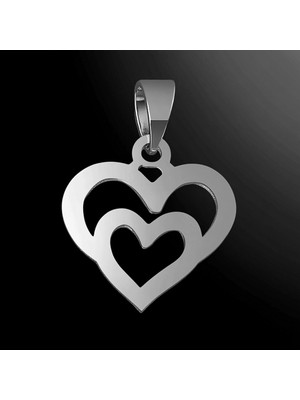 TabiTela 925 Ayar gümüş kolye kalp SM7450