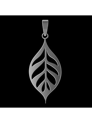 TabiTela 925 Ayar gümüş kolye yaprak SM7303