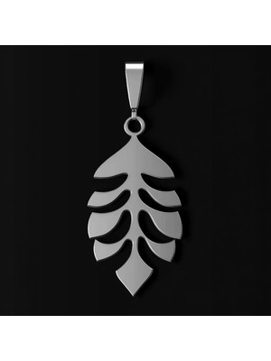 TabiTela 925 Ayar gümüş kolye yaprak SM7315