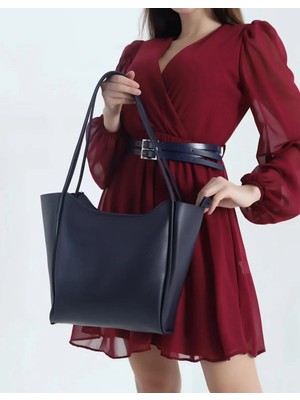 Kadın Deri Omuz ve El Çantası