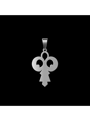 TabiTela 925 Ayar gümüş kolye anahtar   SM7233
