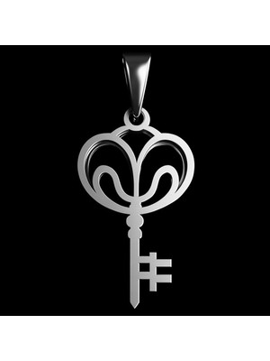 TabiTela 925 Ayar gümüş kolye anahtar   SM7248