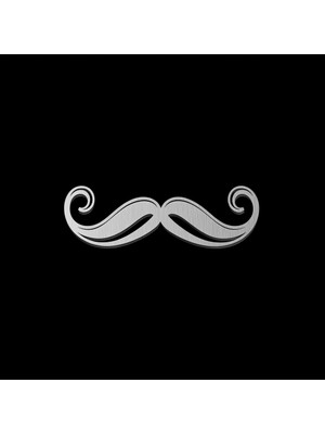 TabiTela 925 Ayar gümüş kolye bıyık SM7500