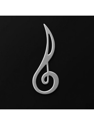 TabiTela 925 Ayar gümüş kolye müzik notası   SM7610