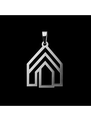 TabiTela 925 Ayar gümüş kolye ev SM7174