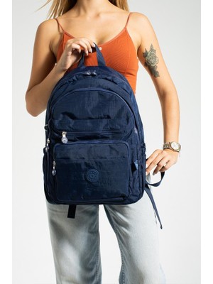 Unisex Okul Çantası Su Itici Hafif Klinkır Kumaş Günlük Sırt Çantası 40*30 cm Lise Ortaokul Çantası