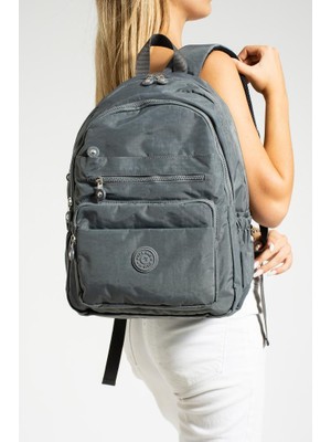 Unisex Okul Çantası Su Itici Hafif Klinkır Kumaş Günlük Sırt Çantası 40*30 cm Lise Ortaokul Çantası