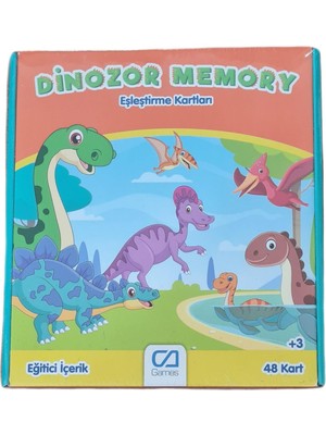 Games Dinozor Memory Eşleştirme Kartları