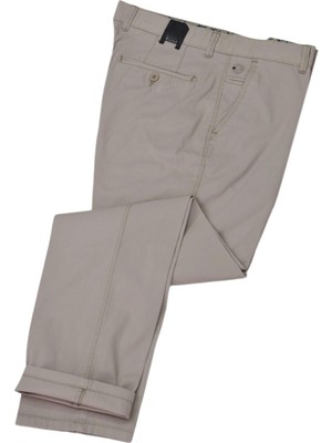 Lavetto Erkek Kanvas Yazlık Pantolon Klasik 1238 BGL-ST04758 Bej Pamuklu Regular Fit Günlük Stil