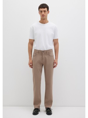 Mavi Lisbon Bej Denim Gabardin Pantolon 0010039-90681