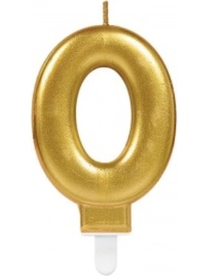 0 Rakam Mum Gold Renk