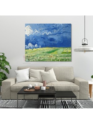 Kanvas Tablo Van Gogh Tablosu Ev Ofis Dekoru Van-Gogh-32 Klasik Duvar Tablosu