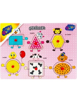 Onyıl Oyuncak 202/203-ONY Ahşap Tutmalı Şekiller