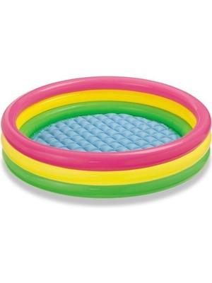 Bebek Havuzu - Intex - 3 Boğumlu - Sunset - 86 x 25 cm (58924)