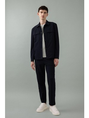 DeFacto Jogger Düz Paça Her Yöne Esneyen Yazlık Kumaş Pantolon B6551AX24SP