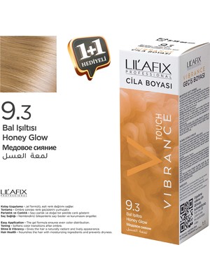 Lilafix Lil'afix Cila Boyası – Vibrance 9.3 Bal Işıltısı