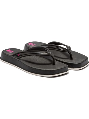 Zaxy Atemporal Flatform Kadın Parmak Arası Terlik Siyah 35/42