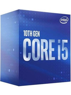 Intel Core i5 10400 Soket 1200 2.9GHz 12MB Önbellek 6 Çekirdek 14nm İşlemci Box UHD630 VGA (Fanlı)