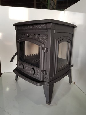 Flame Stove Sirius Ultra 4 Camlı Pik Döküm Şömine Soba FS-015