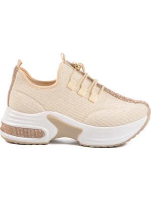 Aspor Bej Kadın Sneaker