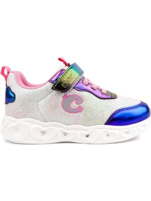 Bags Shoes Cool Yuki-ftl 31/36 Çocuk Işıklı Taban Cırtlı Sneaker Spor Ayakkabı