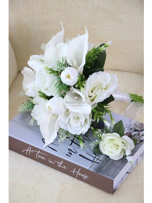 Gelin Buketi Venedik 2li Set