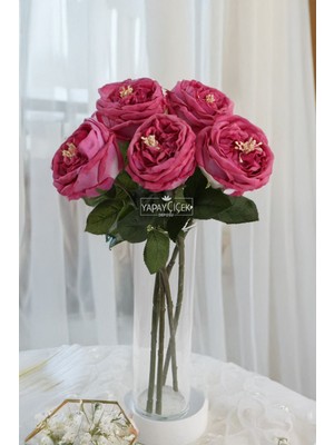 Yapay Lüx Islak Şakayık 45 cm Fuşya