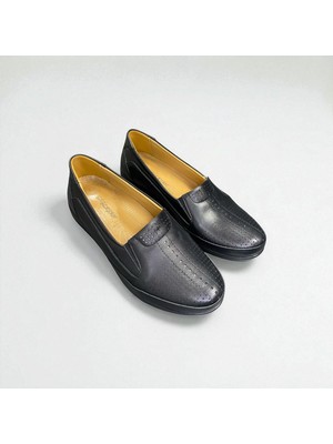 Iç Dış %100 Hakiki Deri Yumuşak Ortopedik Taban Kadın Ayakkabı Anne Ayakkabı