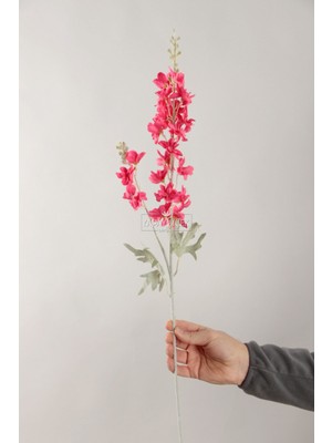 Yapma Çiçek Kaliteli Dal Şebboy 87 cm Fuşya