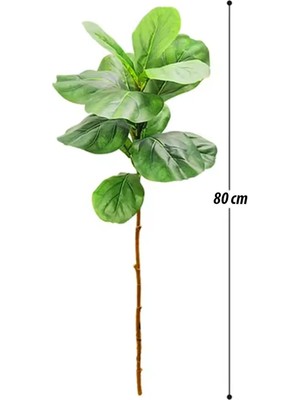 Yapay Ağaç Keman Bitkisi Dalı 80 cm (Saksısız)