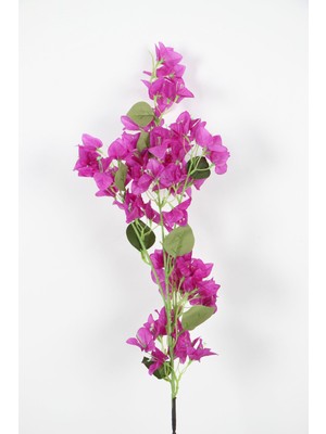Dekoratif Lüx Yapay Begonvil Dalı 120 cm Mor