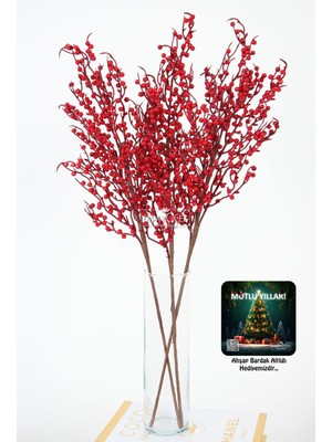 Yapay Çalı Kokinası Yılbaşı Çiçeği 70 cm 1 Adet