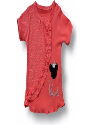 Nar Çiçeği Desenli Bebek Takımı