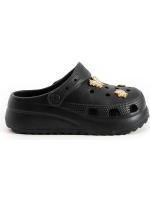 Eva Tabanlı Taşlı Kadın Terlik Yüksek Tabanı Hastane Plaj Deniz Havuz ve Günlük Kullanım