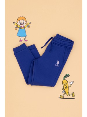 U.S. Polo Assn. Kız Çocuk Mor Şardonlu Jogger Eşofman Altı 50316914-VR038
