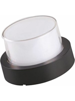 ACK CARİNA 12W GÜNIŞIĞI YUVARLAK DUVAR ARMATÜRÜ (SİYAH KASA)