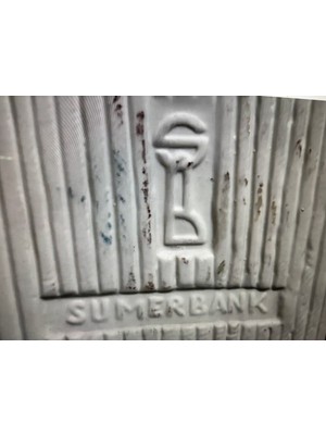 Sümerbank Seramikten Atatürk Büstü 20 cm 13,5 cm 11,5 cm Ölçülerinde